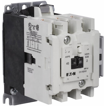 Cutler Hammer CN15GN3BB Contactor | 3P 3PH 600V 45A 220V Coil Freedom Series