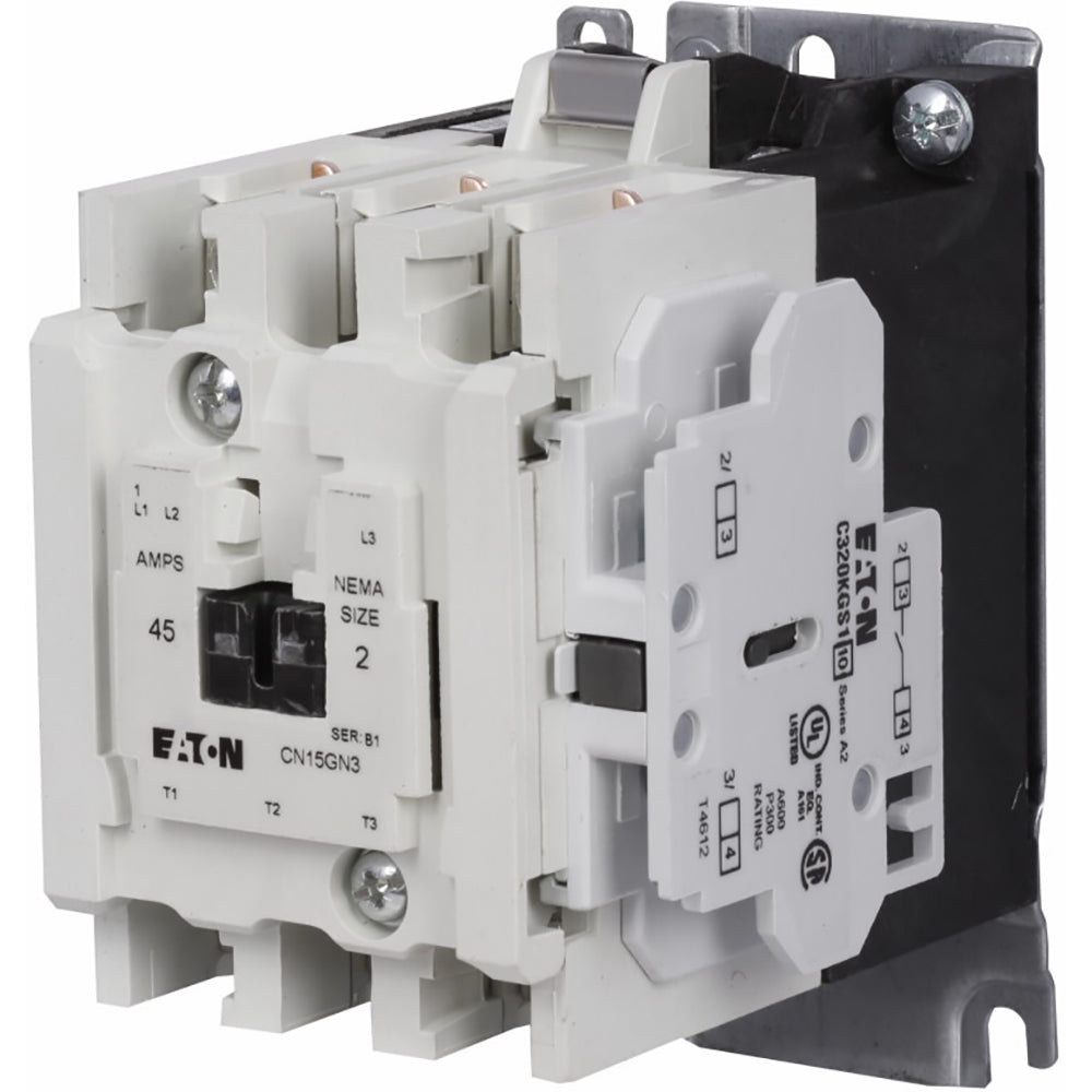 Cutler Hammer CN15GN3BB Contactor | 3P 3PH 600V 45A 220V Coil Freedom Series