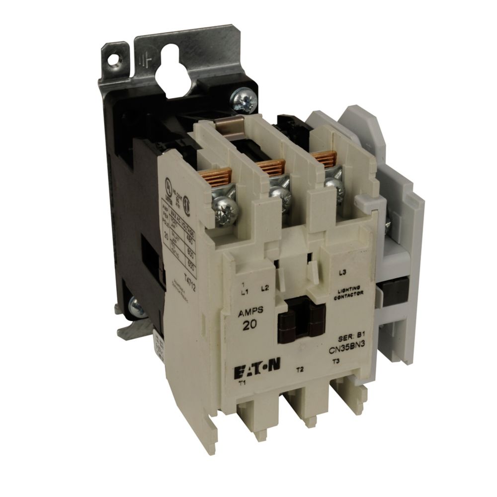Eaton CN35BN6AB Contactor | 600V 3P 20A 6Pole 110VCoil CN35