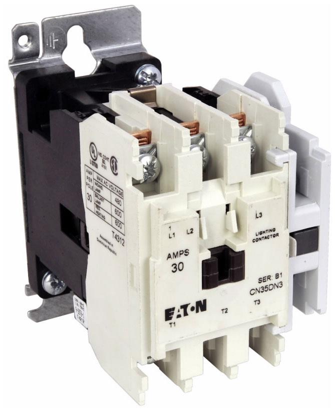 Cutler Hammer CN35DN3AB Contactor 3P 3Ph 600V 30A 110V Coil CN35