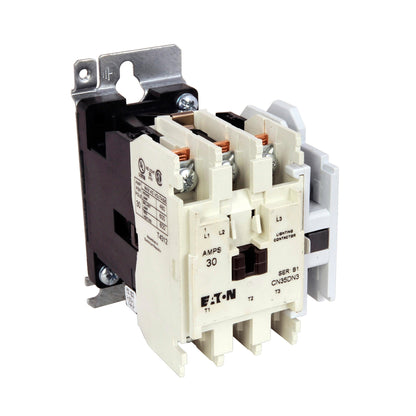 CUTLER HAMMER - CN35DN6AB - EATON CN35 electrically held lighting contactor - Essential Electric Supply