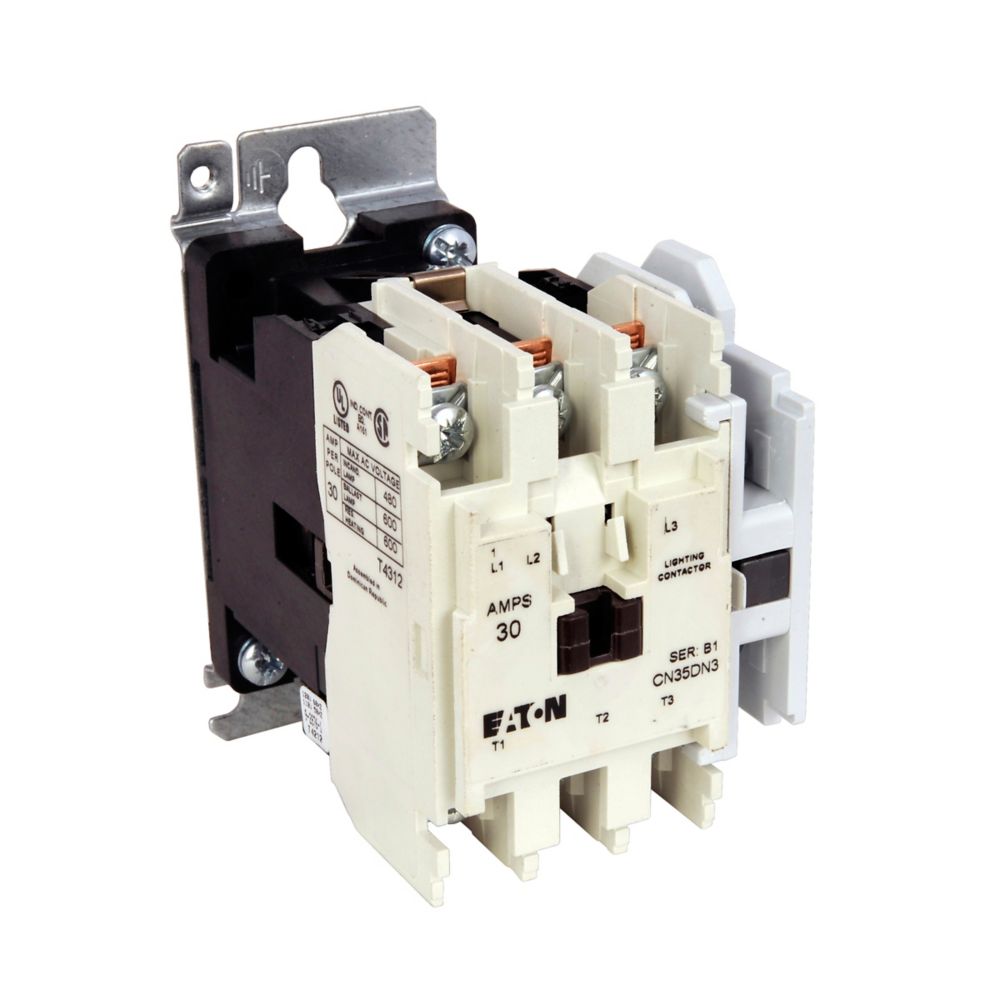 Eaton CN35DN6AB Contactor | 3V 3 phase 30A 6 pole 110V coil CN35