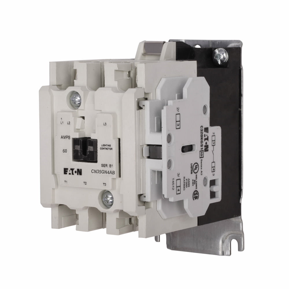 Cutler Hammer CN35GN4AB Contactor | 600V 3P 60A 4P 110V Coil CN35