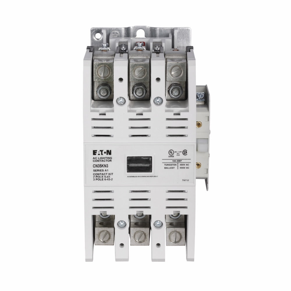 CN35KN3A Cutler Hammer CN35 Contactor 600V 100A 120V Coil - Essential Electric Supply