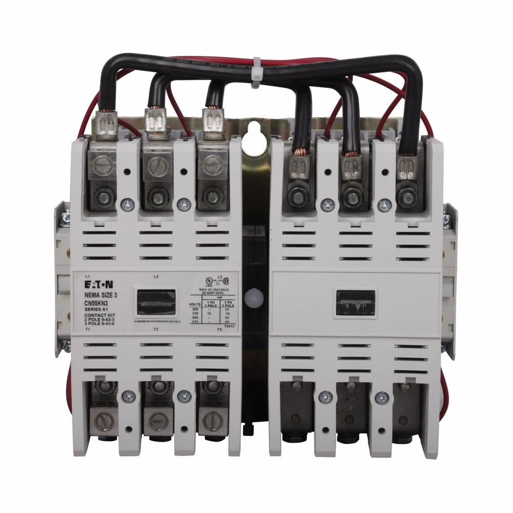 CN55KN3A Cutler Hammer Freedom Series Contactor 600V 90A 120V Coil - Essential Electric Supply