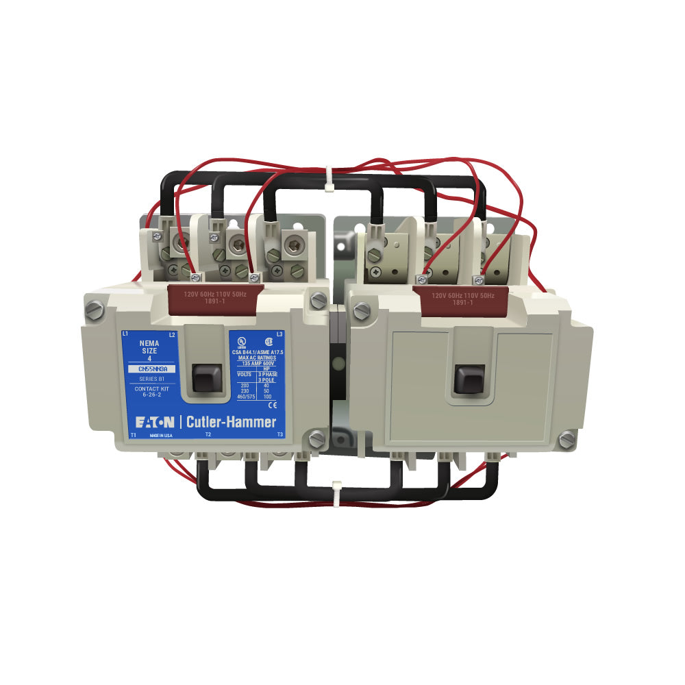 Cutler Hammer CN55NN3A Contactor 3 Pole 3 Phase 600V 135A 110V Coil Freedom Series