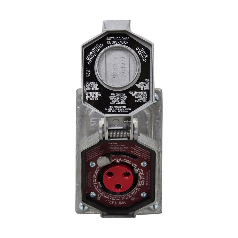 Crouse-Hinds CPS152R Plugs Recep | 125 to 250V CPS