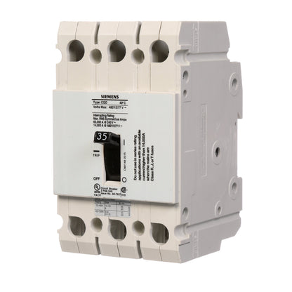 Siemens CQD335 Circuit Breaker | 480V 35A 3P 14kA@480V Feed-Thru CQD Series