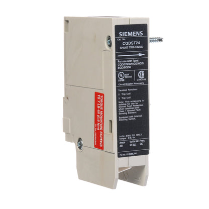 Siemens CQDST24 Circuit Breaker Shunt Trip | 24V CQD Sentron Series