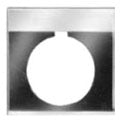 General Electric CR104PXN1BP025 Pushbutton Enclosure Sheet/Stainless Steel 1-25 Operators Legend Plates