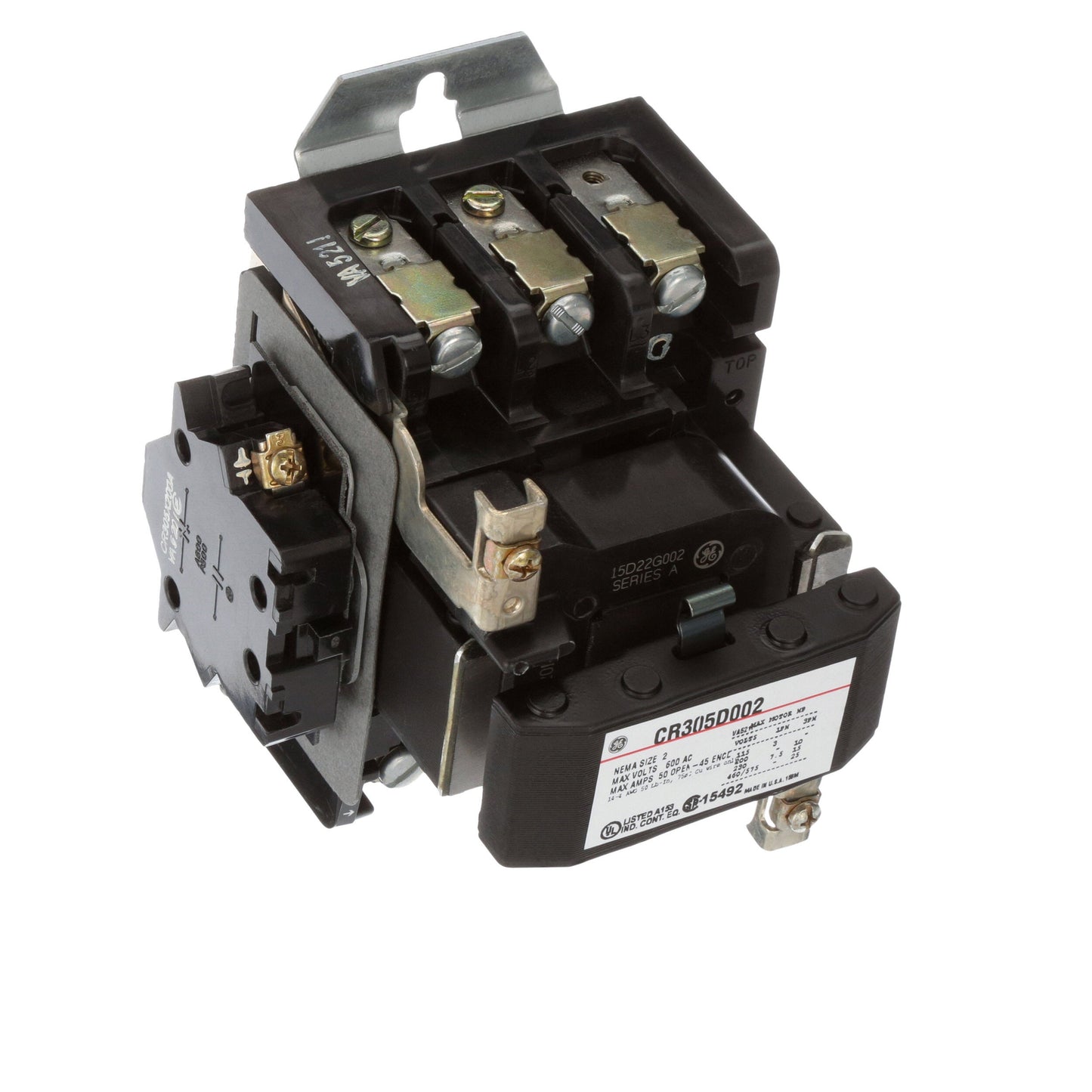 General Electric CR305D002 Contactor | 3P 3PH 600V 50A 115V 300-Line