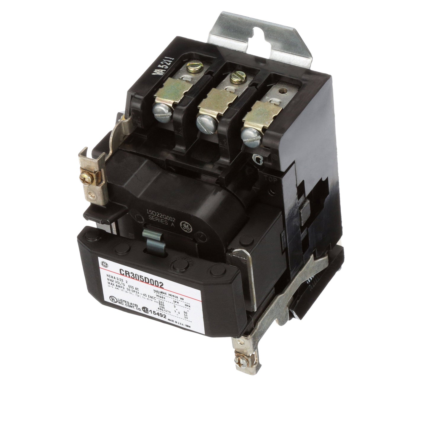 General Electric CR305D002 Contactor | 3P 3PH 600V 50A 115V 300-Line
