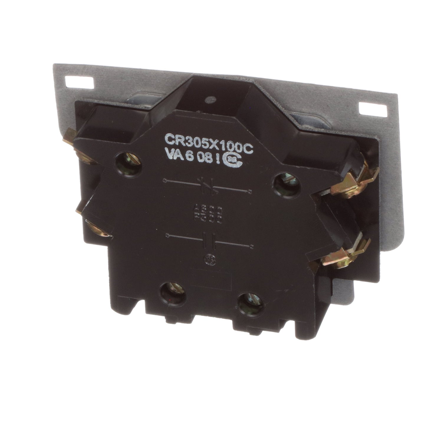 General Electric CR305X100C Contactor And Motor Starter Auxiliary | 600 AC/250 DC 1NO/1NC CR305