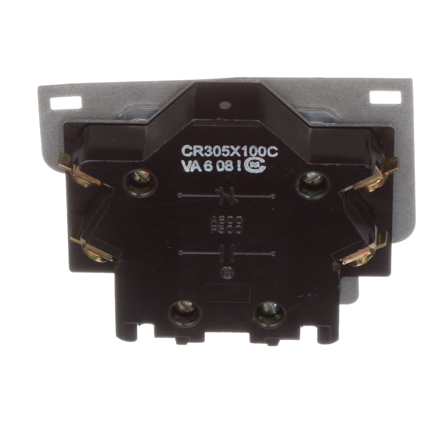 General Electric CR305X100C Contactor And Motor Starter Auxiliary | 600 AC/250 DC 1NO/1NC CR305