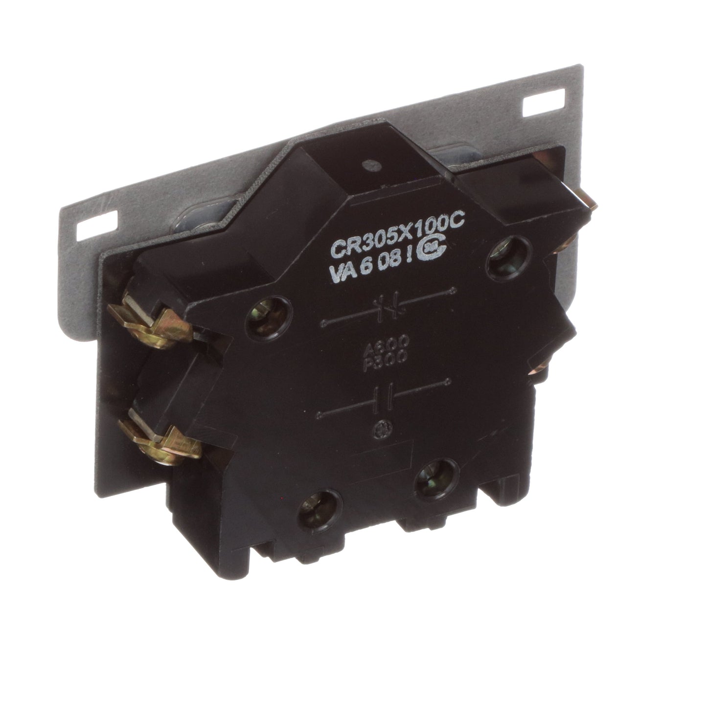 General Electric CR305X100C Contactor And Motor Starter Auxiliary | 600 AC/250 DC 1NO/1NC CR305
