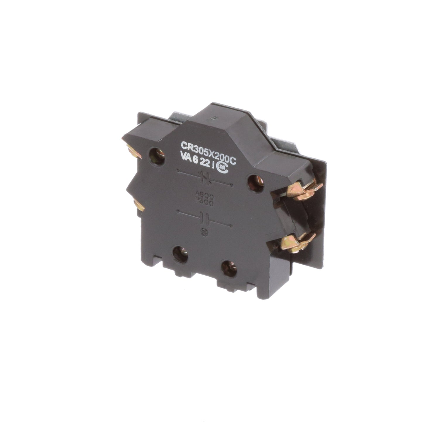 General Electric CR305X200C Contactor And Motor Starter Auxiliary | 600 AC/250 DC 1NO/1NC CR305