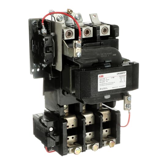 CR306F102 General Electric 300-Line Motor Starter 3 pole 3 phase 600V 135A 115V coil - Essential Electric Supply