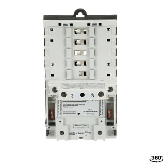 CR463L20ACA General Electric CR460 Series Contactor 2 pole 1 phase 600V 30A 20V coil - Essential Electric Supply