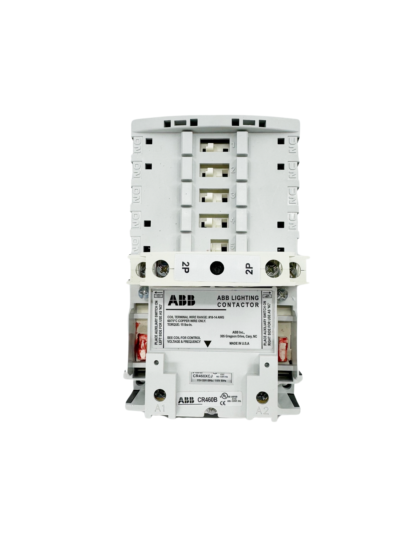 CR463L20AJA General Electric CR460 Series Contactor 600V 30A 120V Coil - Essential Electric Supply