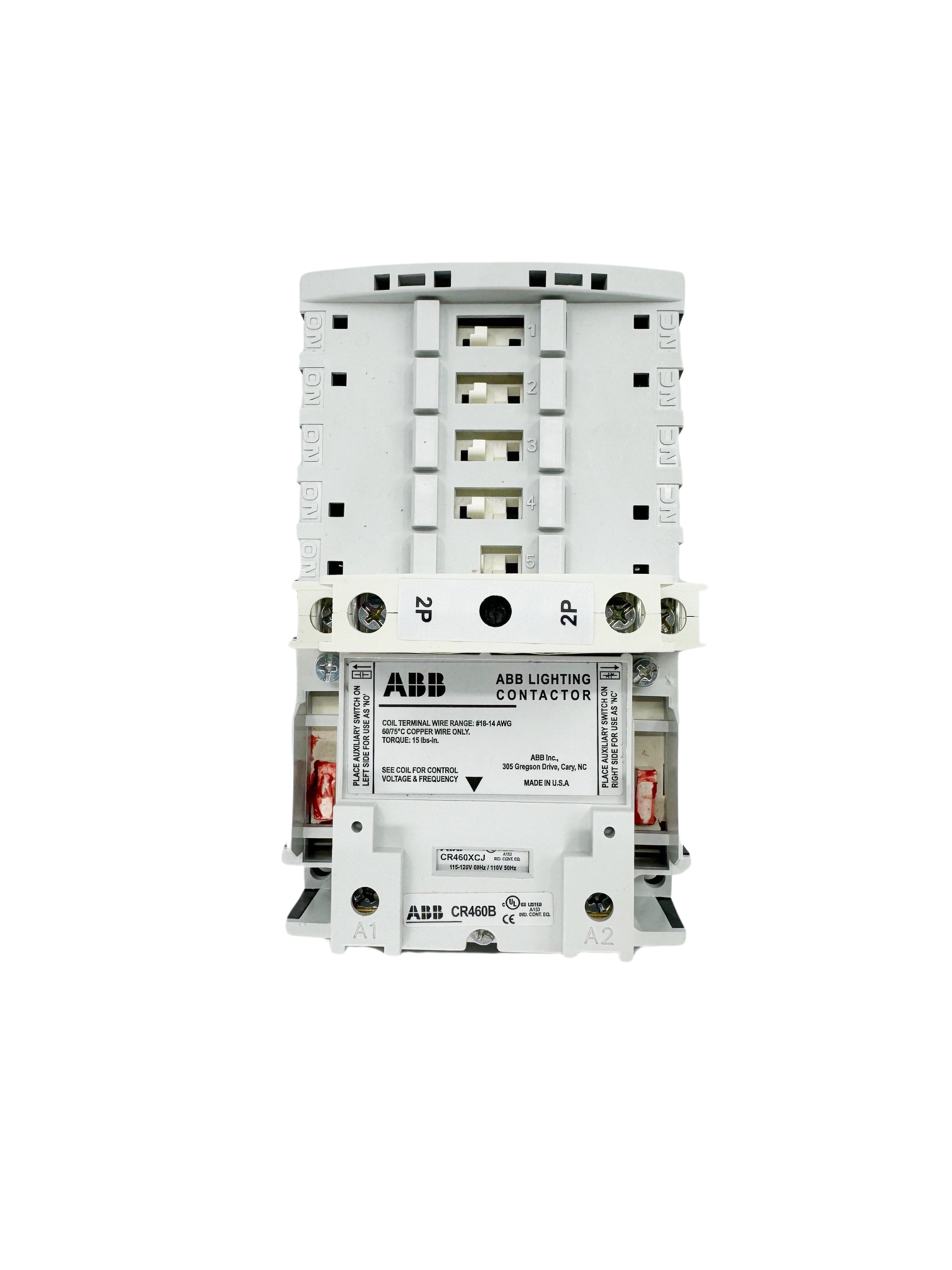 CR463L20AJA General Electric CR460 Series Contactor 600V 30A 120V Coil - Essential Electric Supply
