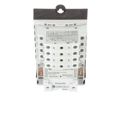 General Electric CR463L80AJA Contactor | 8 pole 3 phase 600V 30A 110V coil CR460 Series