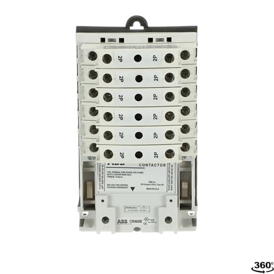 CR463LD0AJA General Electric CR460 Series Contactor 12 pole 3 phase 600V 30A 110V coil - Essential Electric Supply