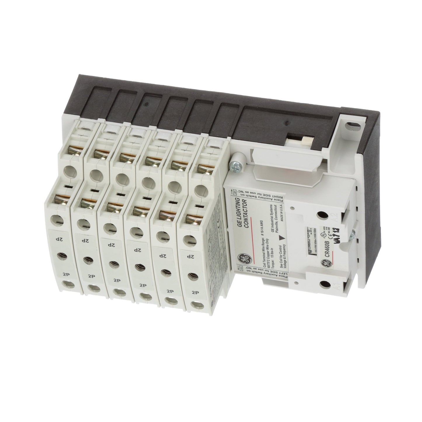 General Electric CR463LD0AJA Contactor | 12 pole 3 phase 600V 30A 110V coil CR460 Series