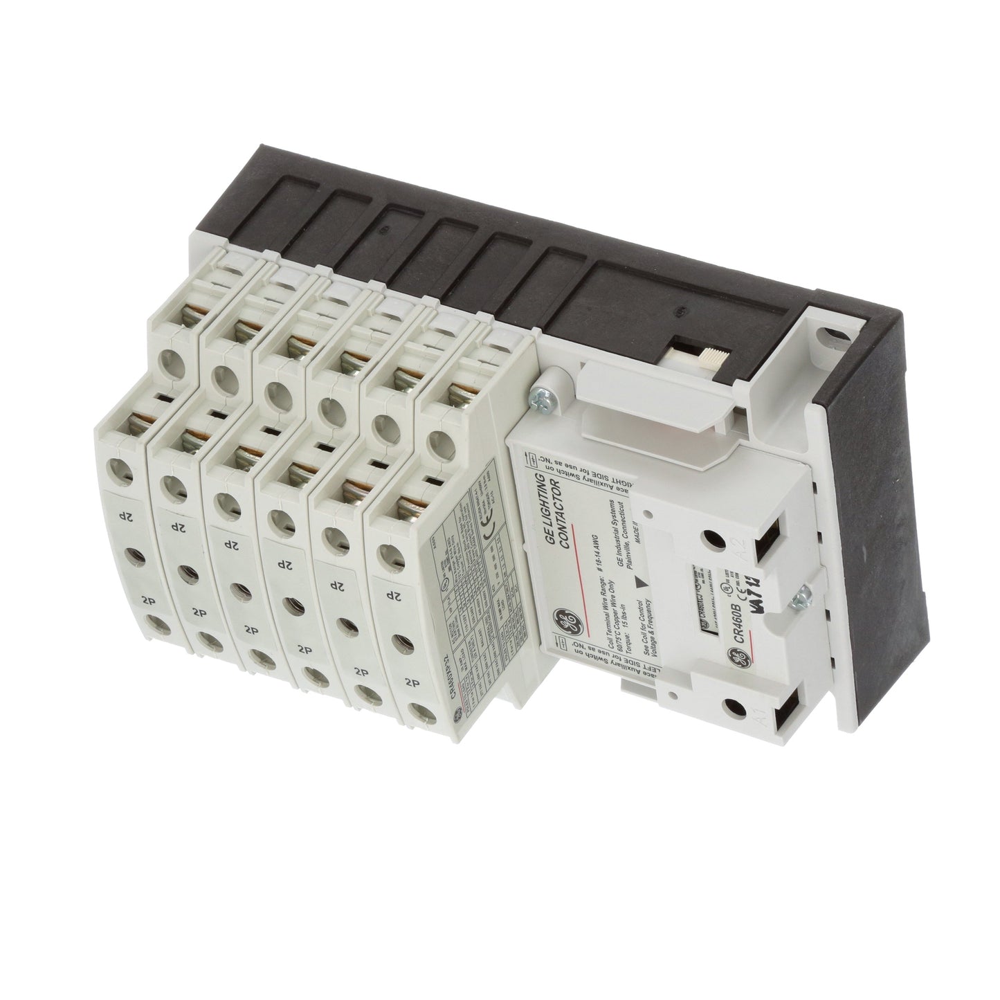 General Electric CR463LD0AJA Contactor | 12 pole 3 phase 600V 30A 110V coil CR460 Series