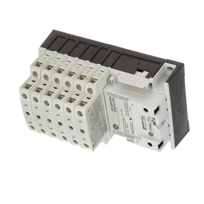 General Electric CR463LD0AJA Contactor | 12 pole 3 phase 600V 30A 110V coil CR460 Series