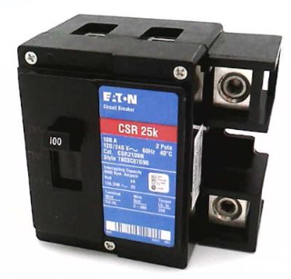 Cutler Hammer CSR2100N Circuit Breaker | 240V 100A 2P 25kA@240V Plug-In CSR Series