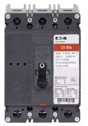 CV3100X - Cutler Hammer Bolt-On 100 Amp 3 Pole Circuit Breaker - Essential Electric Supply