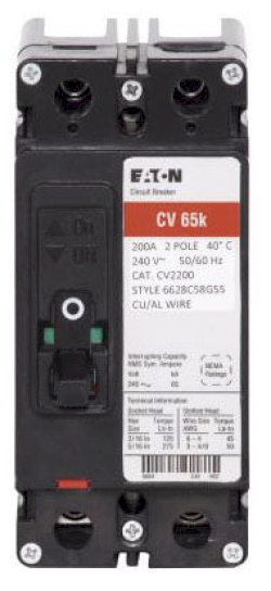 CVH2200XMM - Cutler Hammer Bolt-On 200 Amp 2 Pole Circuit Breaker - Essential Electric Supply