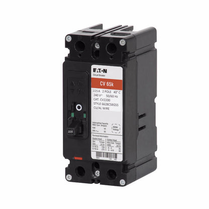 Cutler Hammer CVS2225XMM Circuit Breaker | 240V 225A 2P 25kA@240V Bolt-On CVS Series