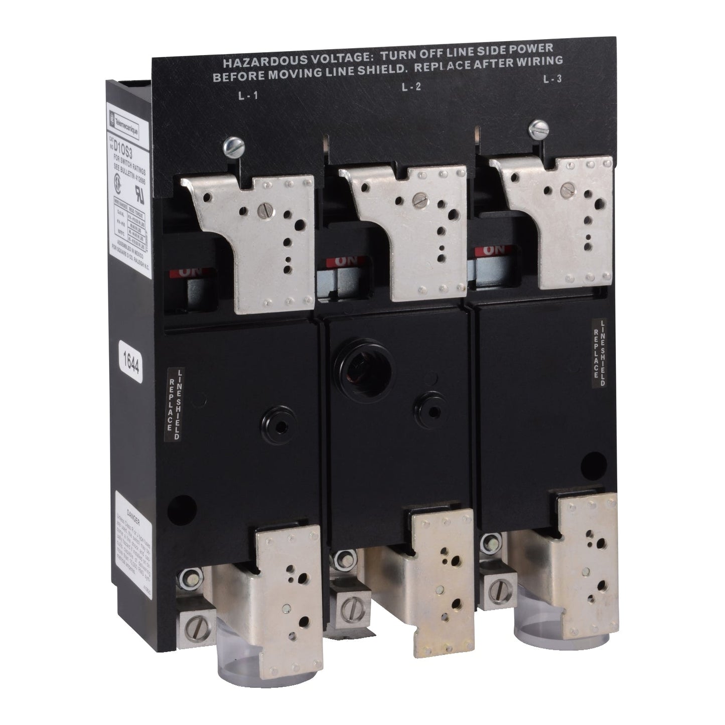 Square D D10S3 Disconnect Switch Non-Fusible D10 Series