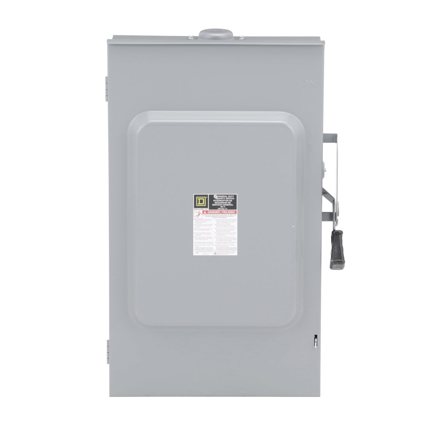 Square D D224NRB Disconnect Switch | 240V AC 200A 1 Phase 2 Pole Fusible NEMA 3R Series F