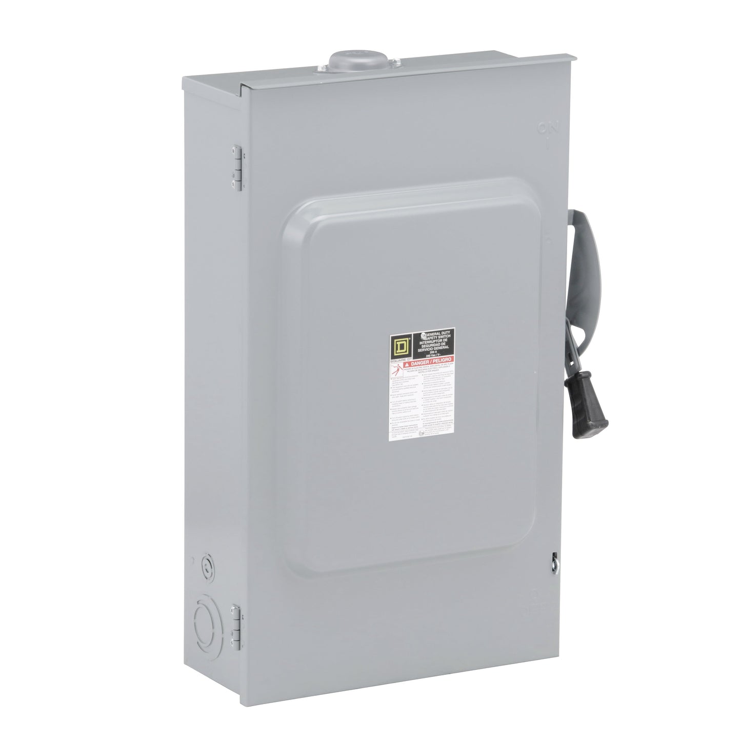 Square D D224NRB Disconnect Switch | 240V AC 200A 1 Phase 2 Pole Fusible NEMA 3R Series F