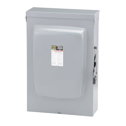 Square D D225NR Disconnect Switch | 240V AC/DC 400A 1-Phase 2-Pole Fusible Series E