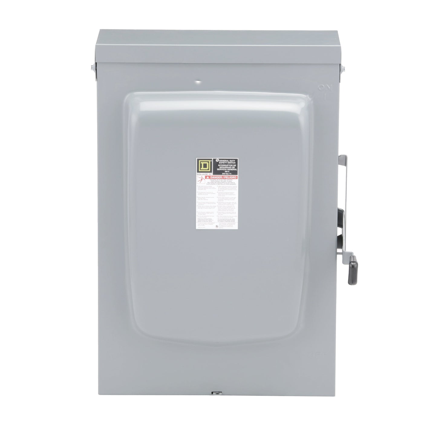Square D D225NR Disconnect Switch | 240V AC/DC 400A 1-Phase 2-Pole Fusible Series E