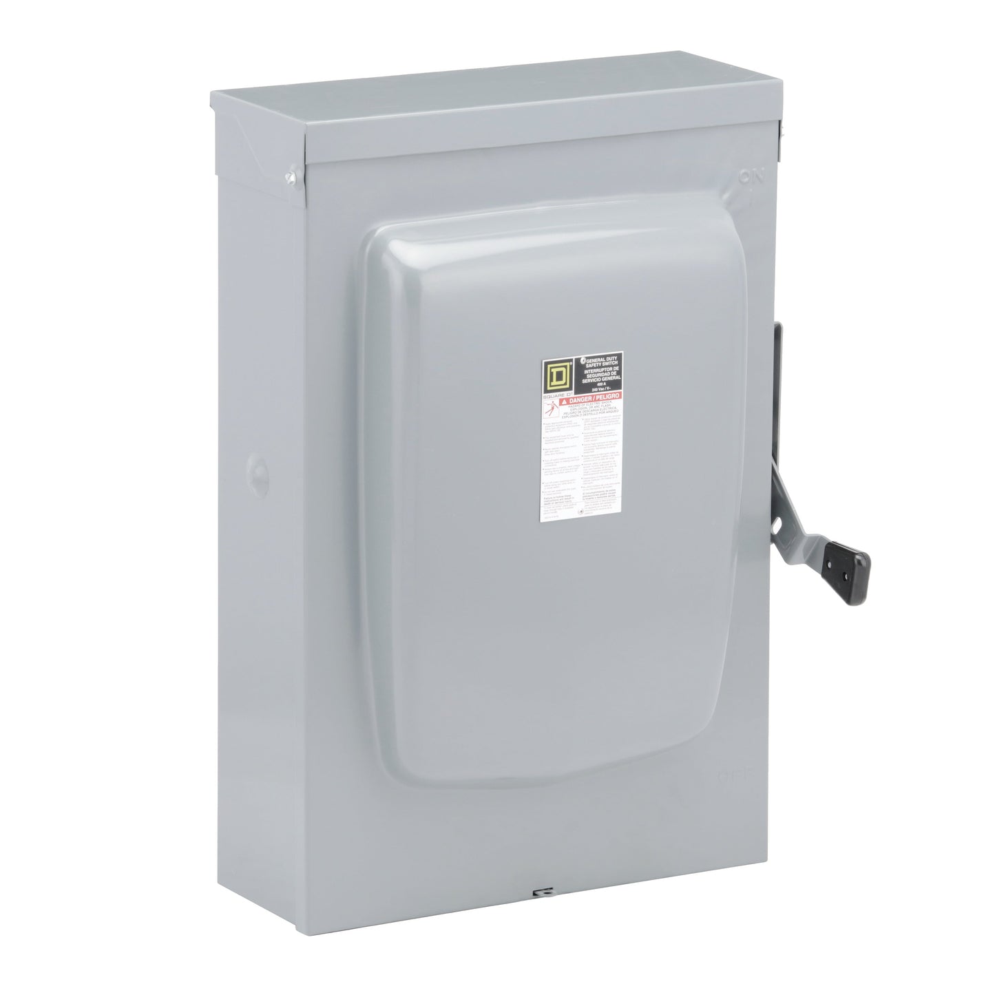 Square D D225NR Disconnect Switch | 240V AC/DC 400A 1-Phase 2-Pole Fusible Series E