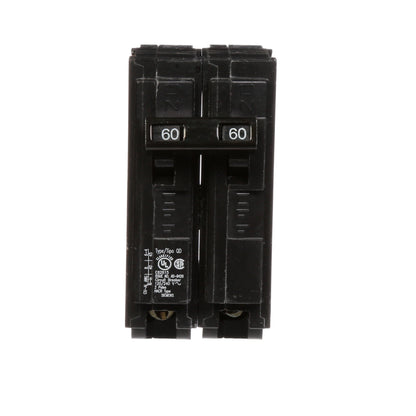 Siemens D260 Circuit Breaker | 240V 60A 2P 10kA Plug-In QD Series