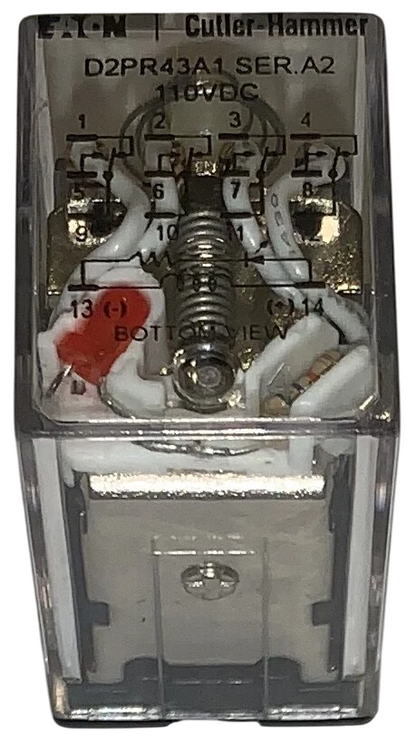 Eaton D2PR43A1 Plug In Relay | Motor Control