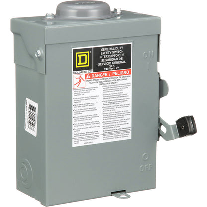 Square D D321NRB Disconnect Switch | 240V AC Series E