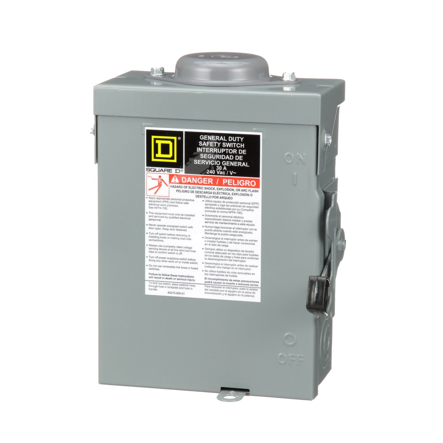 Square D D321NRB Disconnect Switch | 240V AC Series E