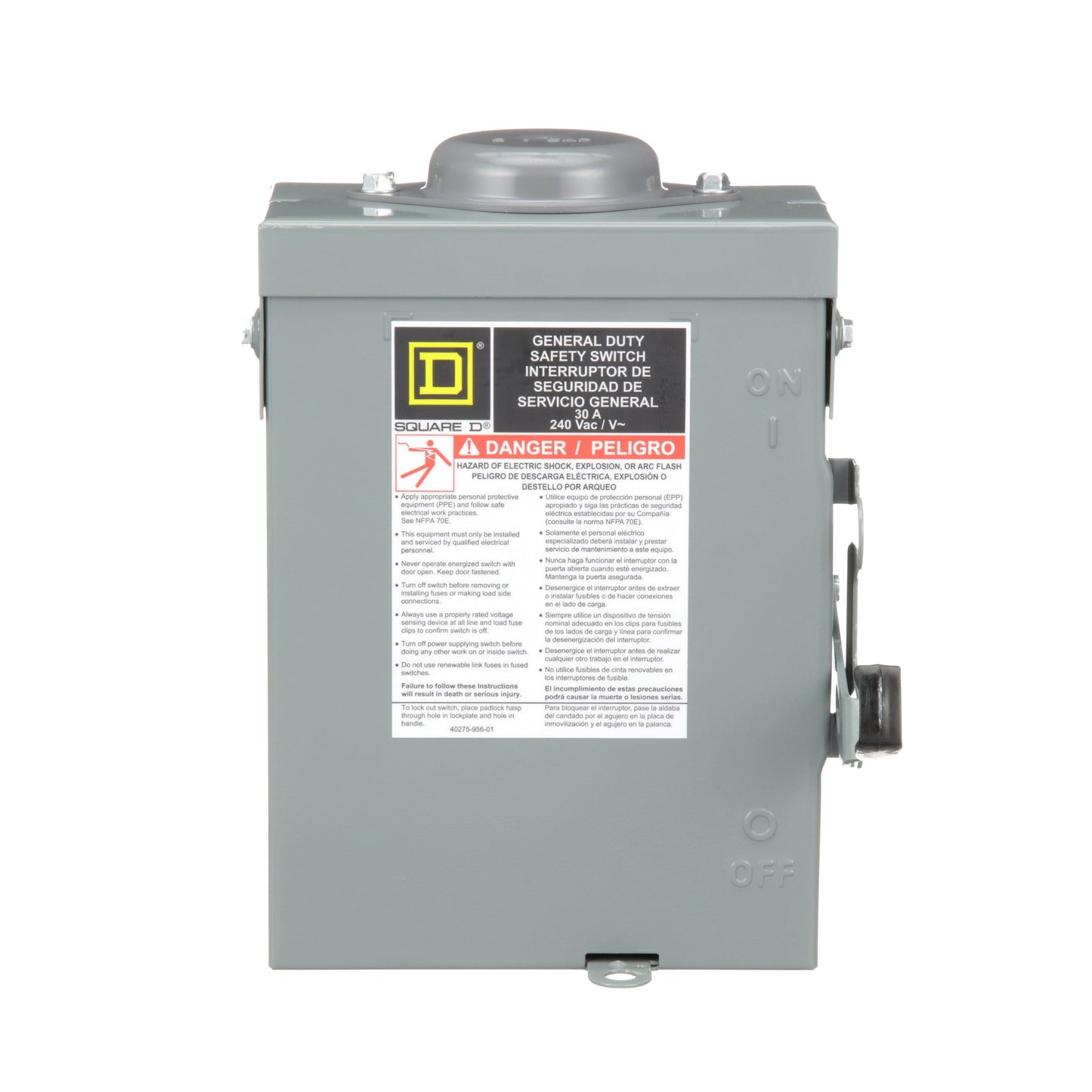 Square D D321NRB Disconnect Switch | 240V AC Series E