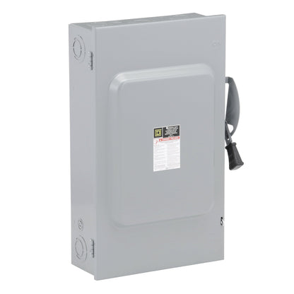 Square D D324N Disconnect Switch | 240V AC 200A 3P 3Pole Fusible 100kA@240V Series E