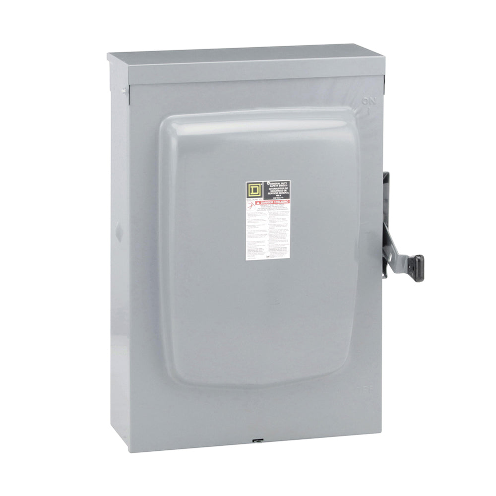 Square D D325NR Disconnect Switch | 240V AC 400A 3P 3R Fusible Series E