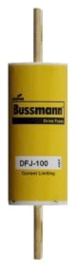 Cooper Bussmann DFJ-100 Low Voltage DFJ Series 600V 100A Fuse - Essential Electric Supply