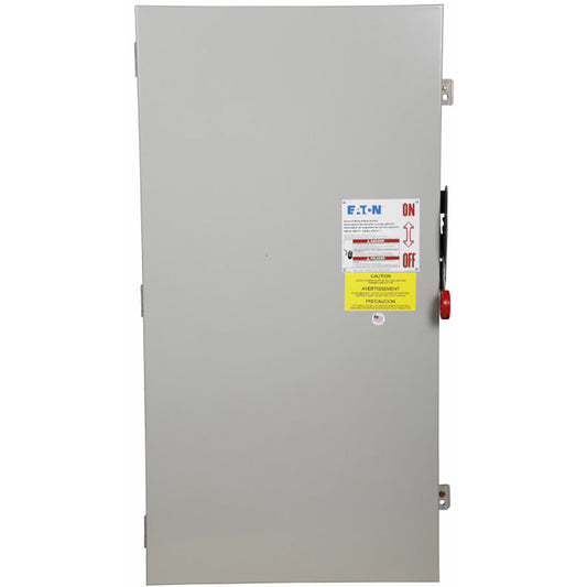 Cutler Hammer DG225NGK Disconnect Switch | 240V 400A 1-Phase 100kA@240V DG Series