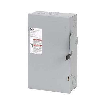 Cutler Hammer DG322NGB Disconnect Switch 240V AC 60A Fusible 3P DG Series
