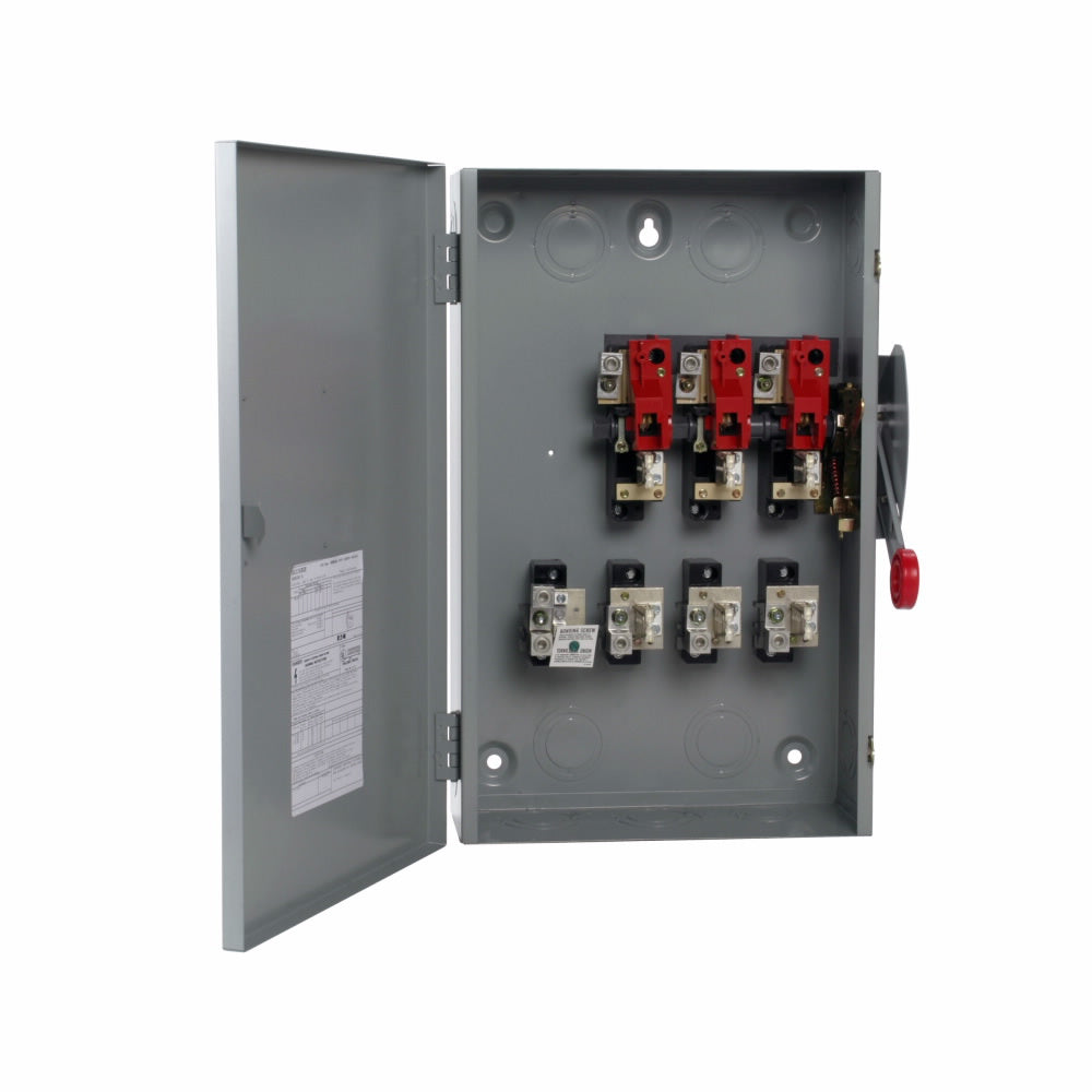 Cutler Hammer DG324NGK Disconnect Switch | 240V 200A 3P Fusible DG Series